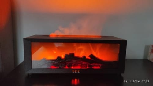 Customer photo review of Humidificador Estufa de Leña