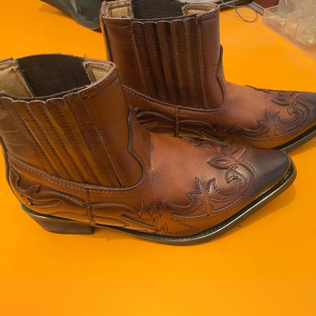 Customer photo review of Lederne Cowboystiefel - Dakota