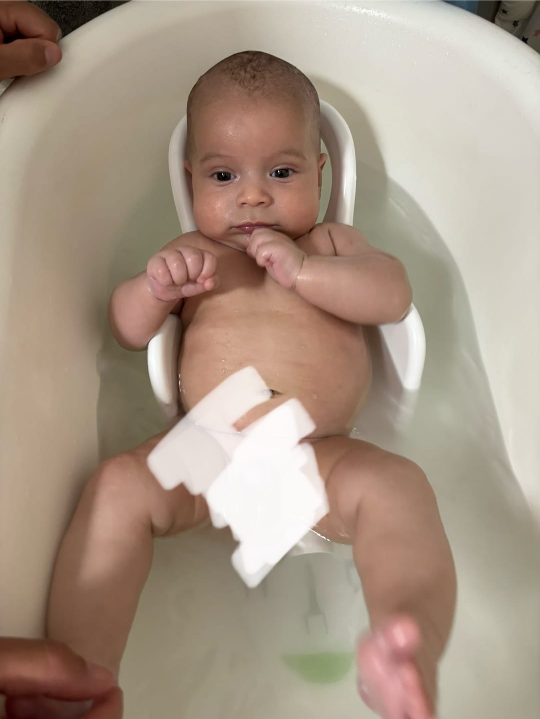 Customer photo review of תחליב גוף לתינוק - קרם גוף מבוסס על חמאת שיאה - לחות לעור מכף רגל ועד ראש