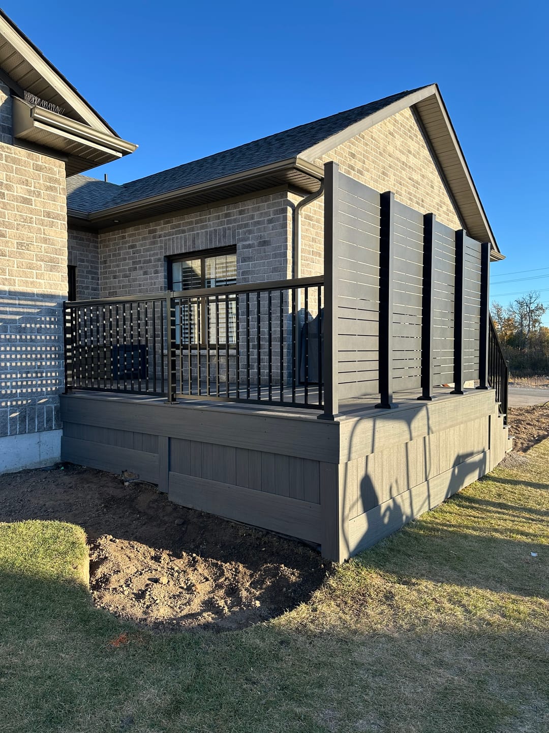 Customer photo review of Privacy Screen (Horizon)