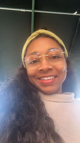 Customer photo review of Olivia Eyeglasses