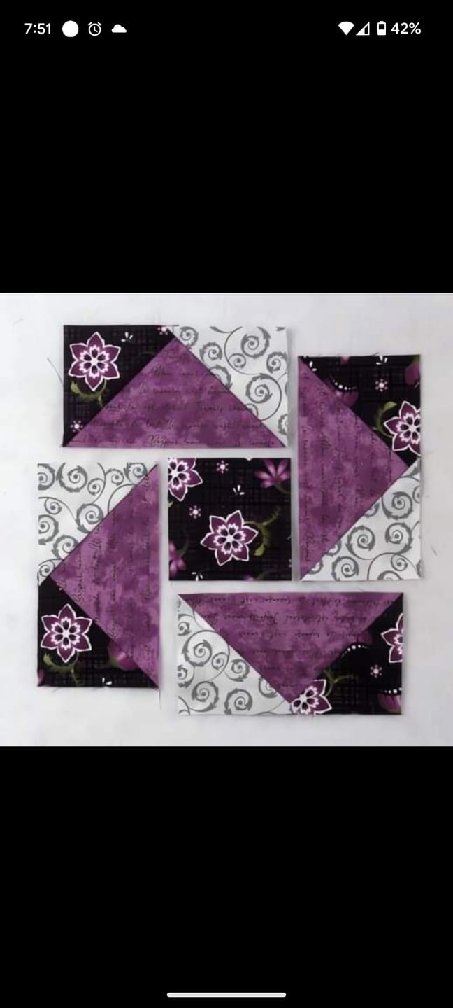 Customer photo review of Elegant Purple Roses Fabric