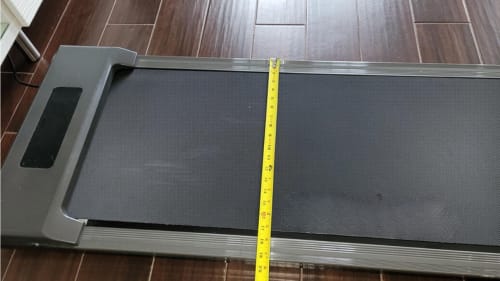 Customer photo review of Treadmill Pad Running/Walking Under Desk Exercise Machine