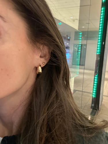 Customer photo review of Samba Earrings