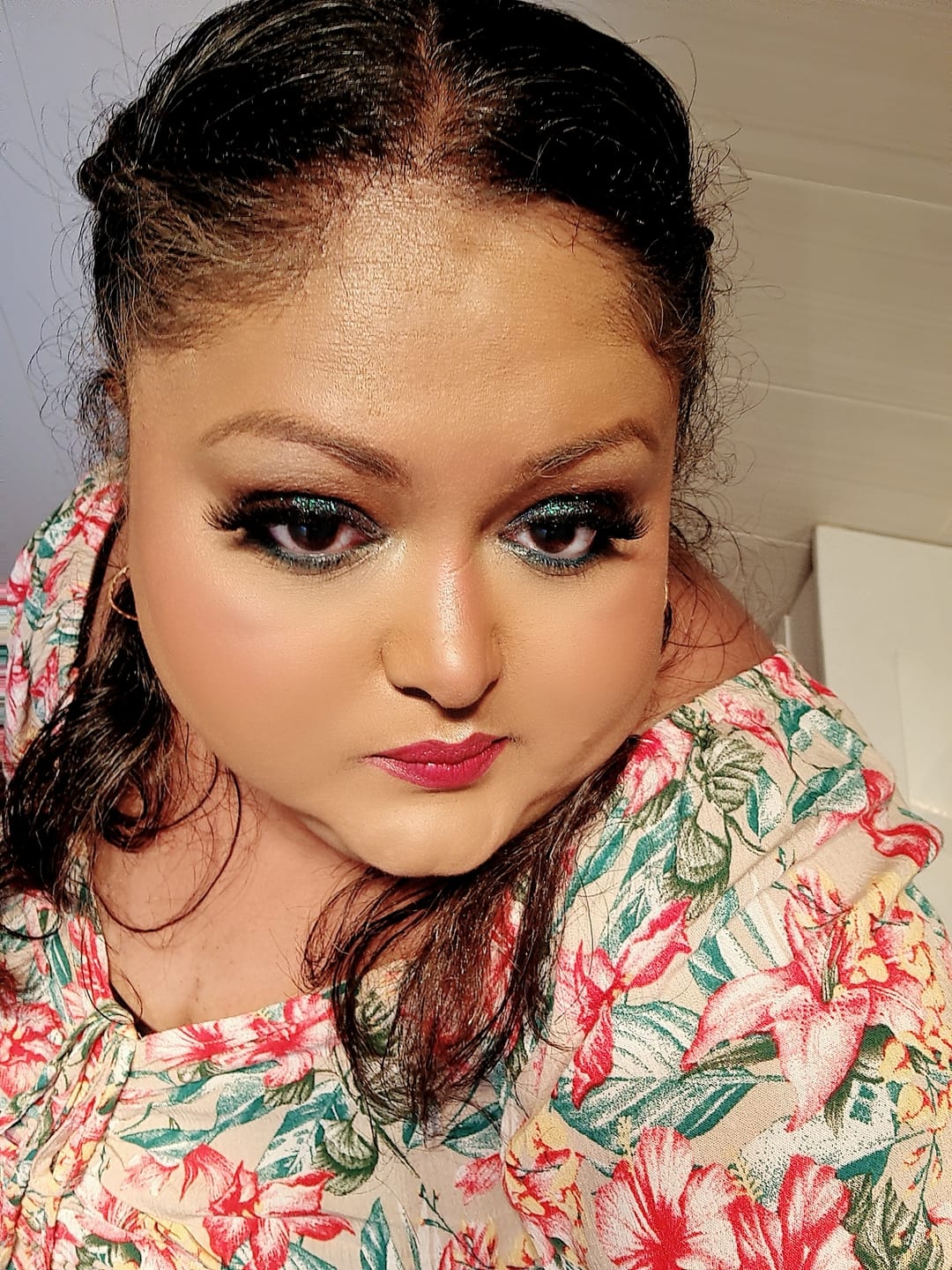 Customer photo review of Multichrome special effect eyeshadow - Hekate