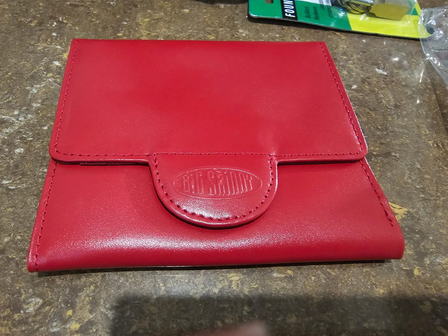 Customer photo review of Leather Trixie Cherry