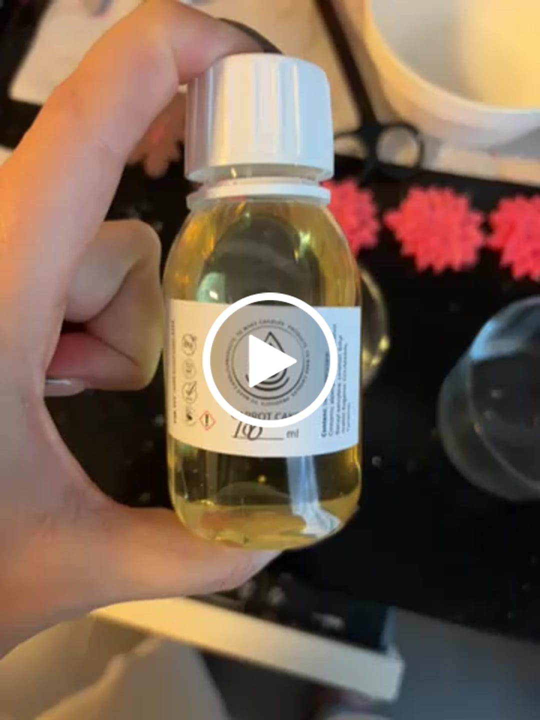 Customer video review of Fragancia CARROT CAKE