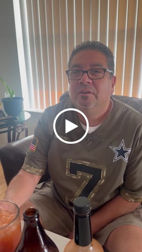 Customer video review of La Suegra Michelada Mix