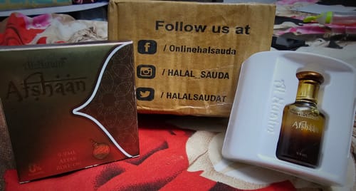 Customer photo review of Al Nuaim Afshaan Attar 9.9ml