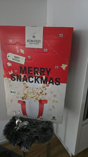Kundenbewertung mit Foto zu ⏰ VORVERKAUF: Snack-Adventskalender 2024