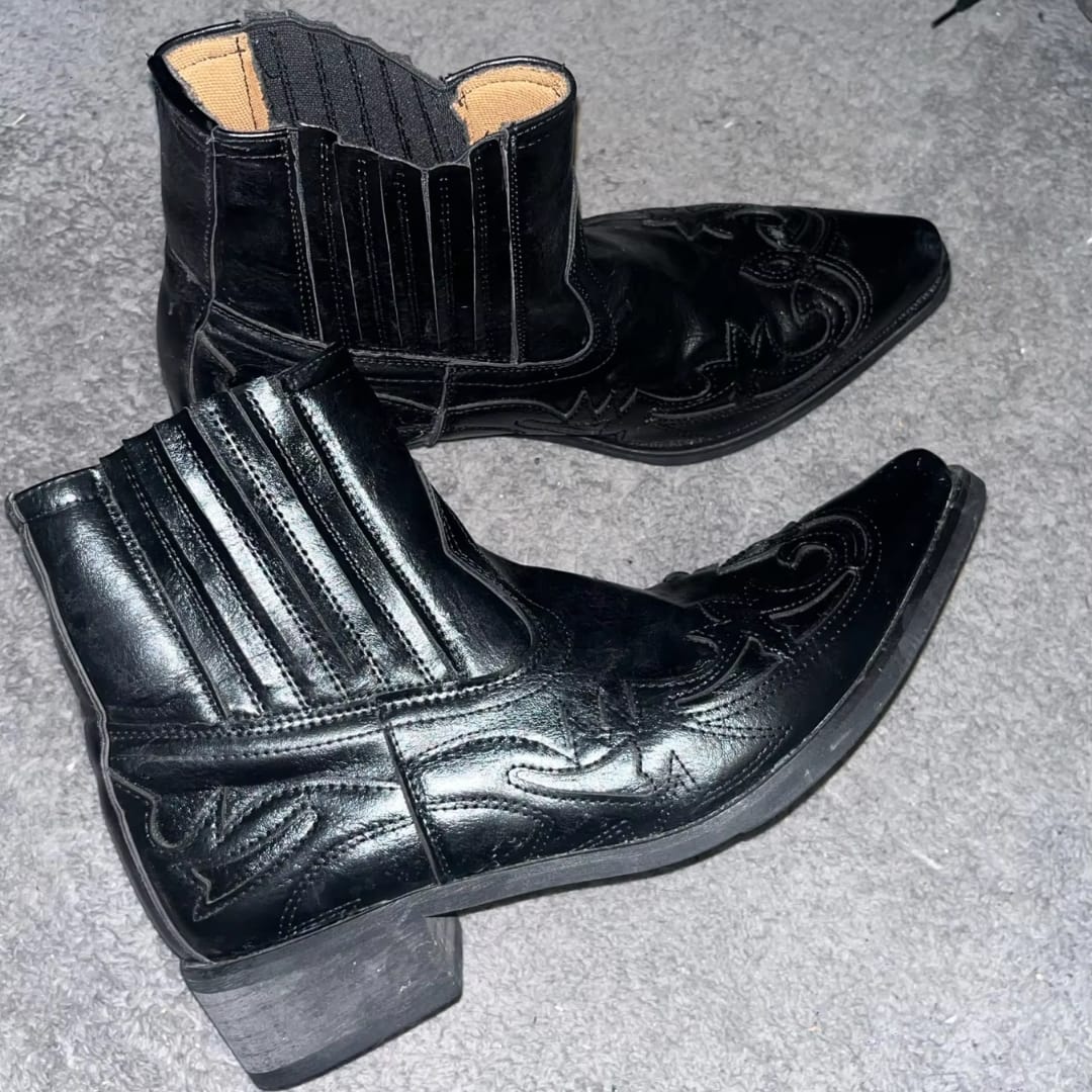 Customer photo review of Lederne Cowboystiefel - Dakota