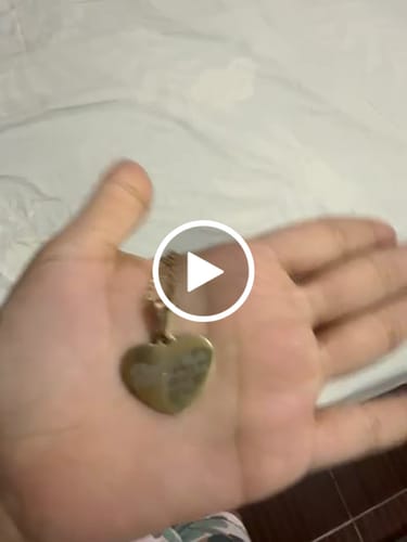 Customer video review of Printave™ Personalized Round Necklace