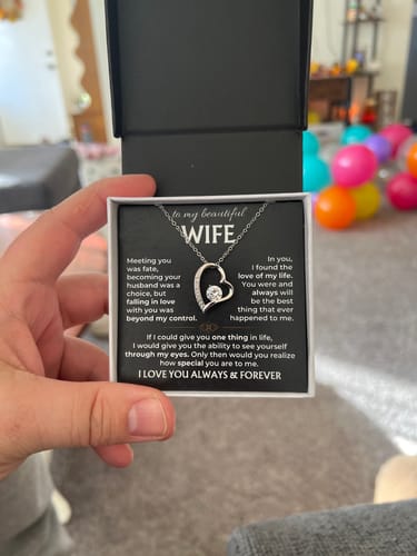 Customer photo review of To My Bonus Daughter - Forever Love Gift Set - SS558