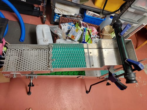 Customer photo review of Sluice Clamps - Low Profile