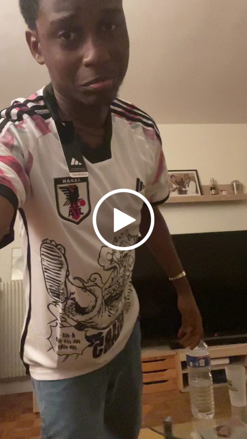 Customer video review of MAILLOT JAPON 2022/23 - EXTERIEUR EDITION LUFFY GEAR 5