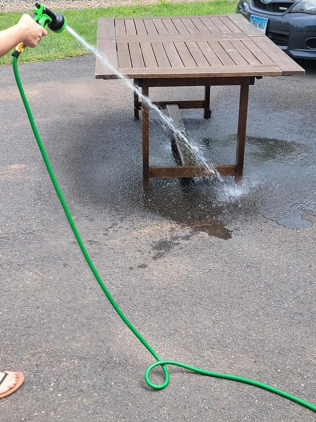 Customer photo review of Expandable Garden Magic Hose Pipe *BEST SELLER*