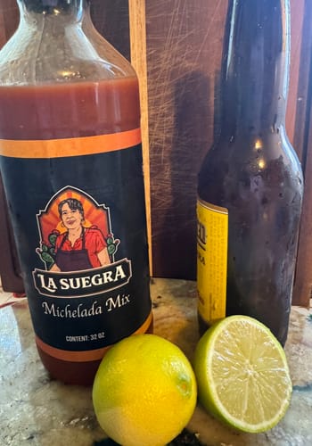 Customer photo review of La Suegra Michelada Mix
