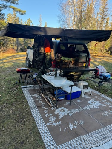 Customer photo review of OPENROAD  270 Free Standing Awning for Camping