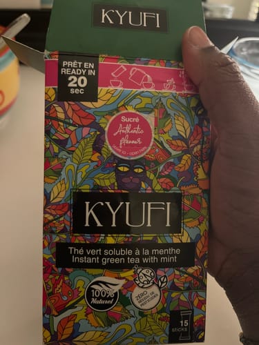 Customer photo review of Thé Vert Instantané À La Menthe - Recette Authentique