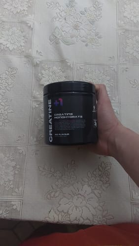 Customer photo review of +1© Creatine Monohydrate (300g | 100 Dosi)