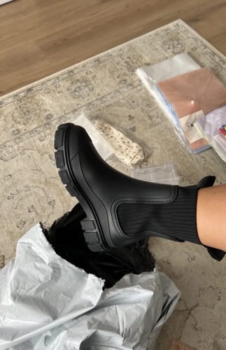 Customer photo review of Clomfy Waterproof Wellington