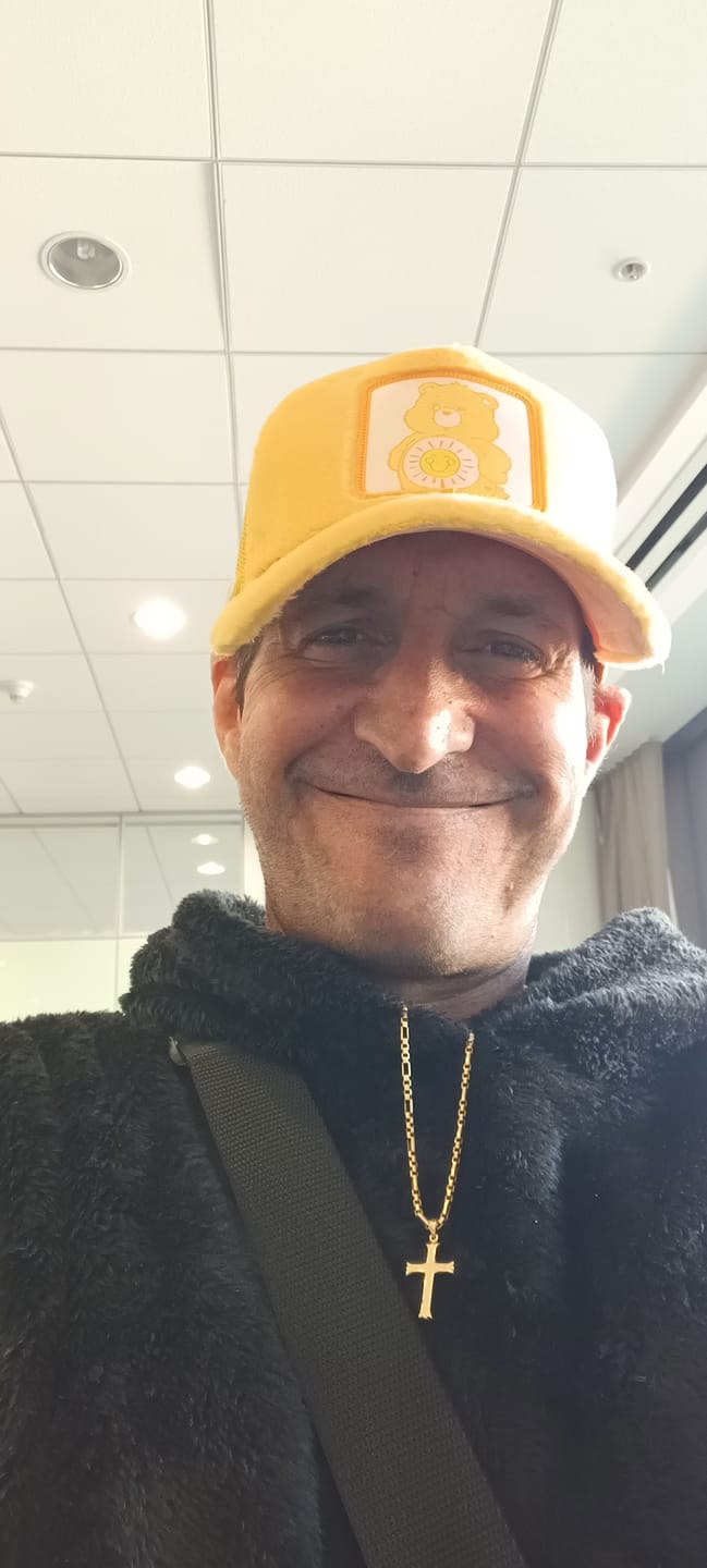 Customer photo review of OVERLORD X Care Bears:  Funshine Bear Trucker Cap