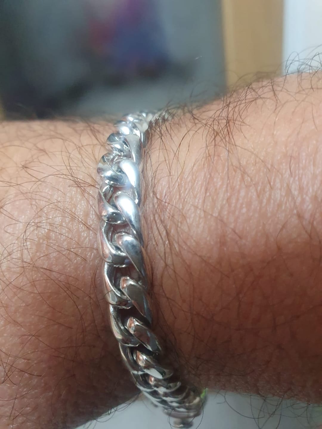 Customer photo review of צמיד כסף - Elegant Bracelet