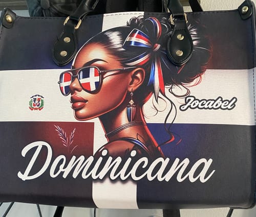 Customer photo review of Dominicana - Personalized Leather Handbag DOM02