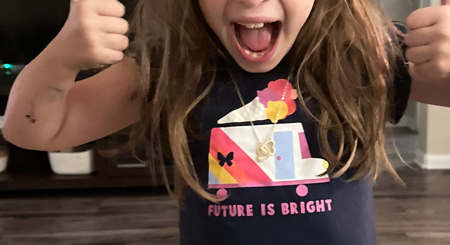 Customer photo review of To My Granddaughter - Forever Linked Hearts - Gift Set - SS117