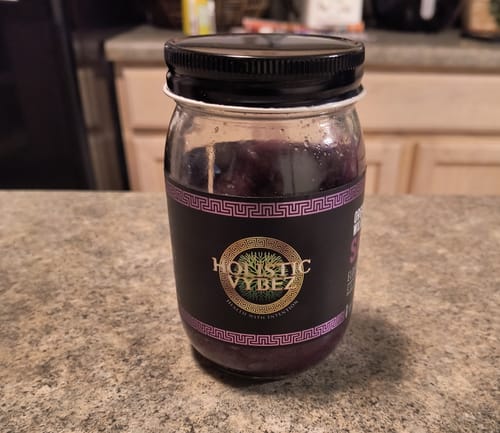 Customer photo review of Elderberry and Soursop Infused Sea Moss Gel