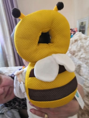 Customer photo review of Bumper Buddy Pillow