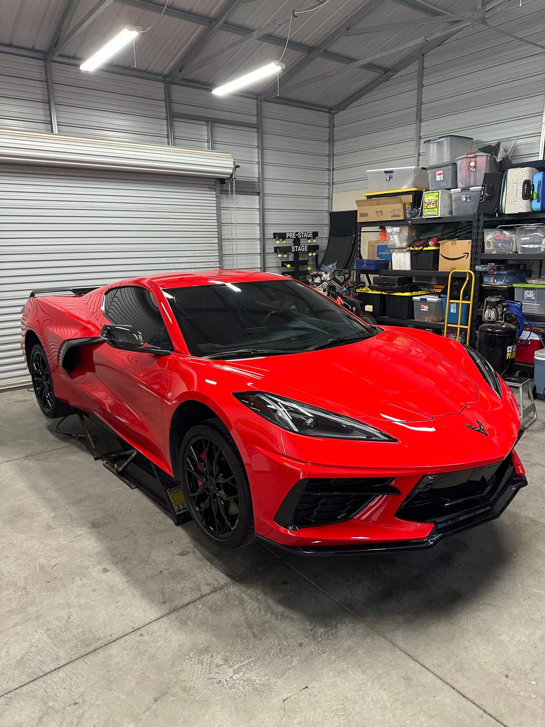 Customer photo review of Chevrolet Corvette C8 Z51 Package Front Splitter