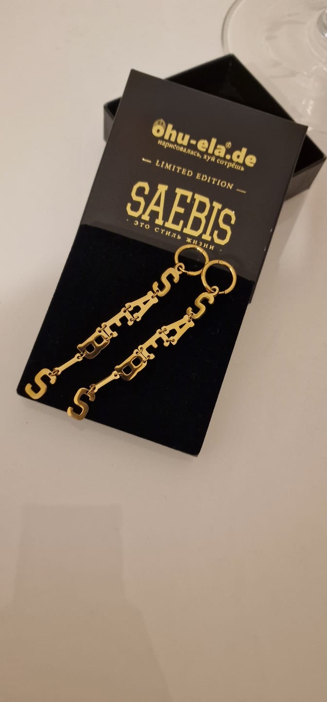 Customer photo review of SAEBIS® Damen Edelstahl Ohrringe
