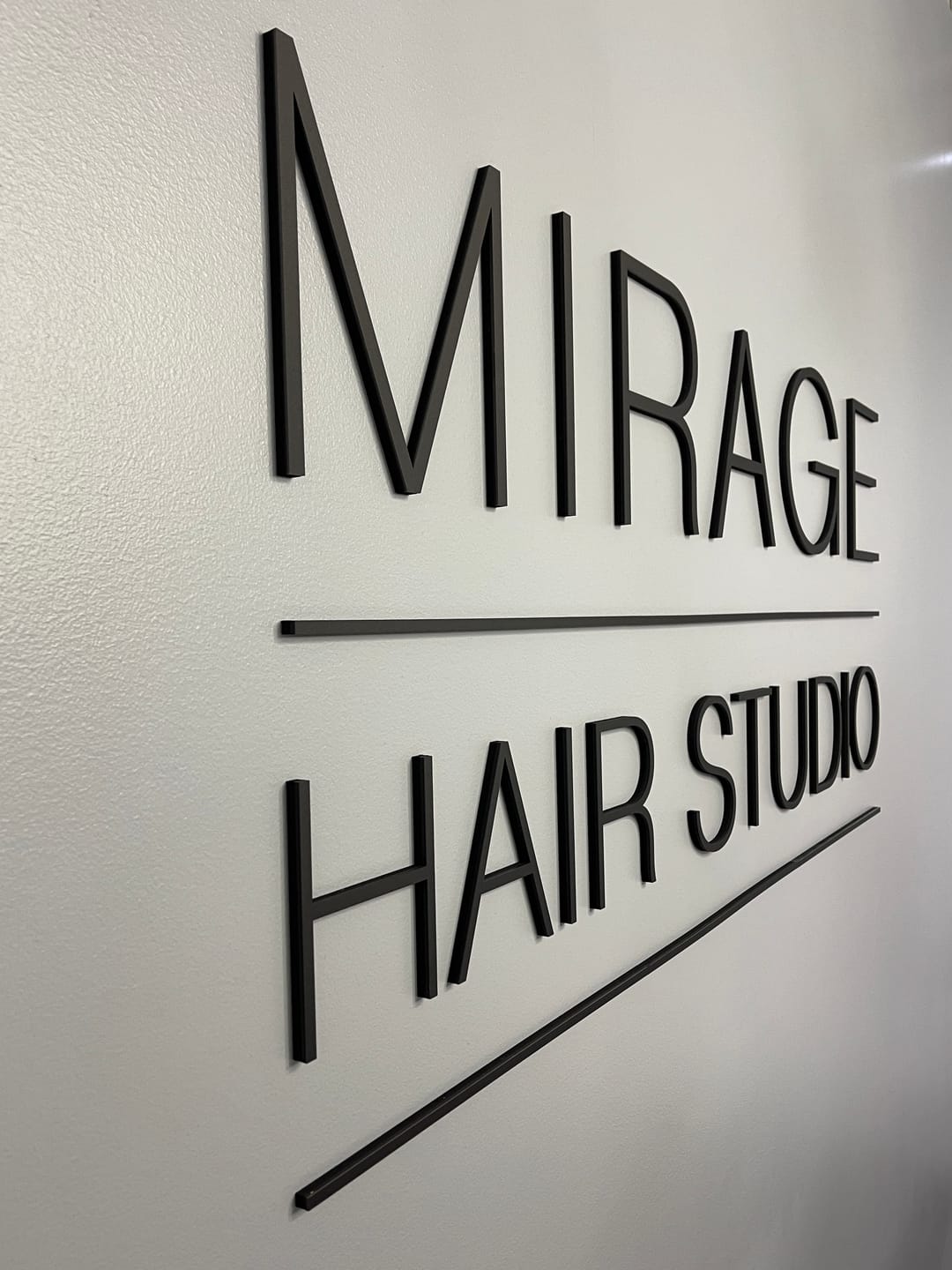 Customer photo review of Custom Laser Cut Wall Logo | Sign with Raised 3D Design | Business Letter | Eye Doctor Lobby Signage | Reception Logo | Metal Logo