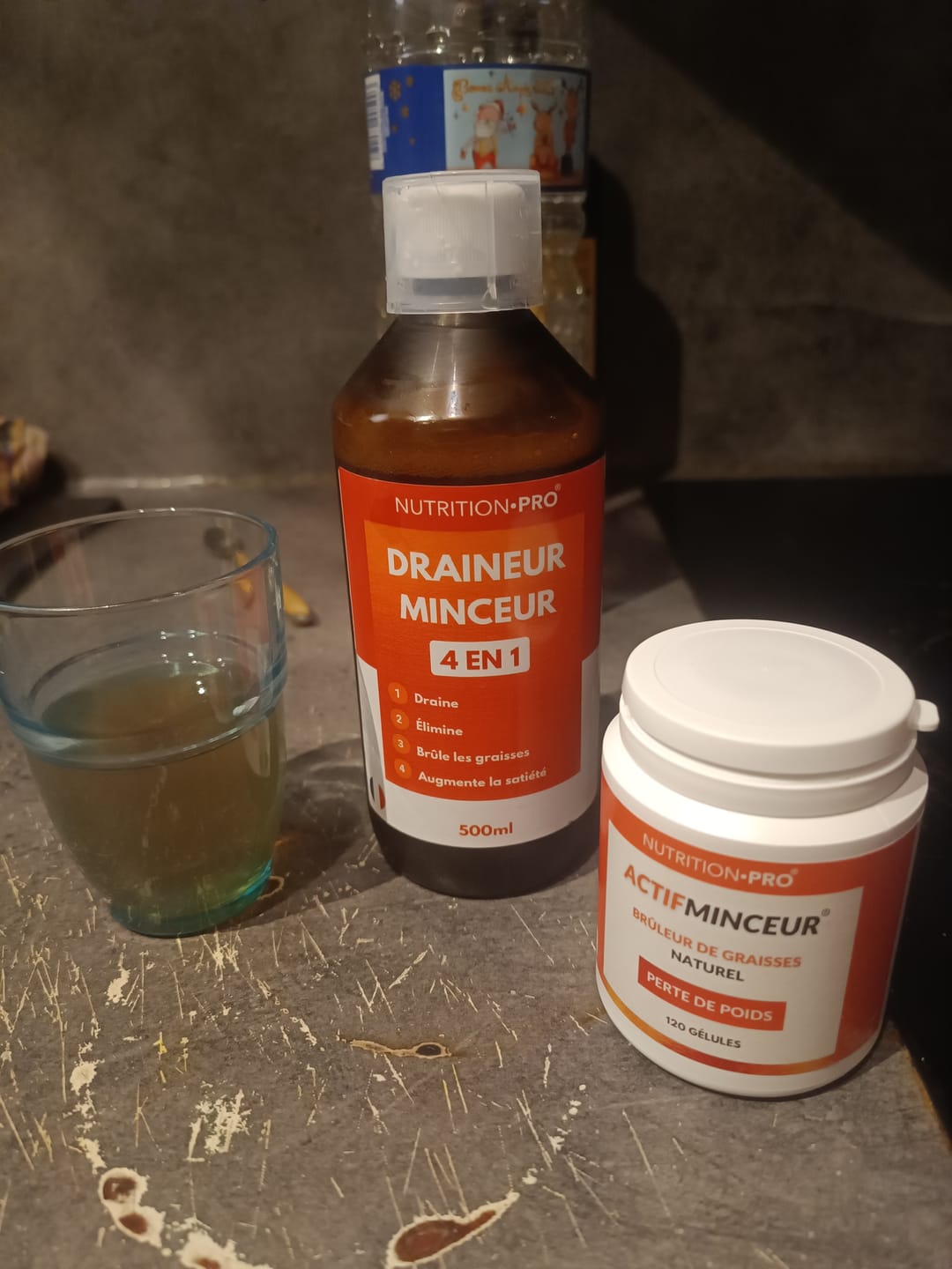 Customer photo review of DRAINEUR MINCEUR 4 EN 1 - 500ML