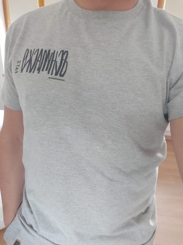 Customer photo review of SCHMACKOFATZ  - UNISEX T-SHIRT -