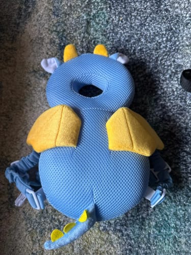 Customer photo review of Bumper Buddy Pillow