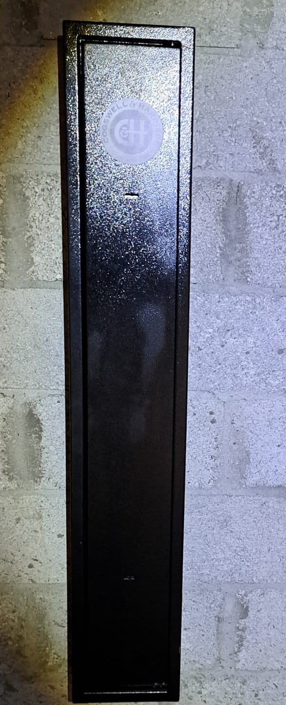 Customer photo review of Cogswell and Harrison 3 Gun Safe