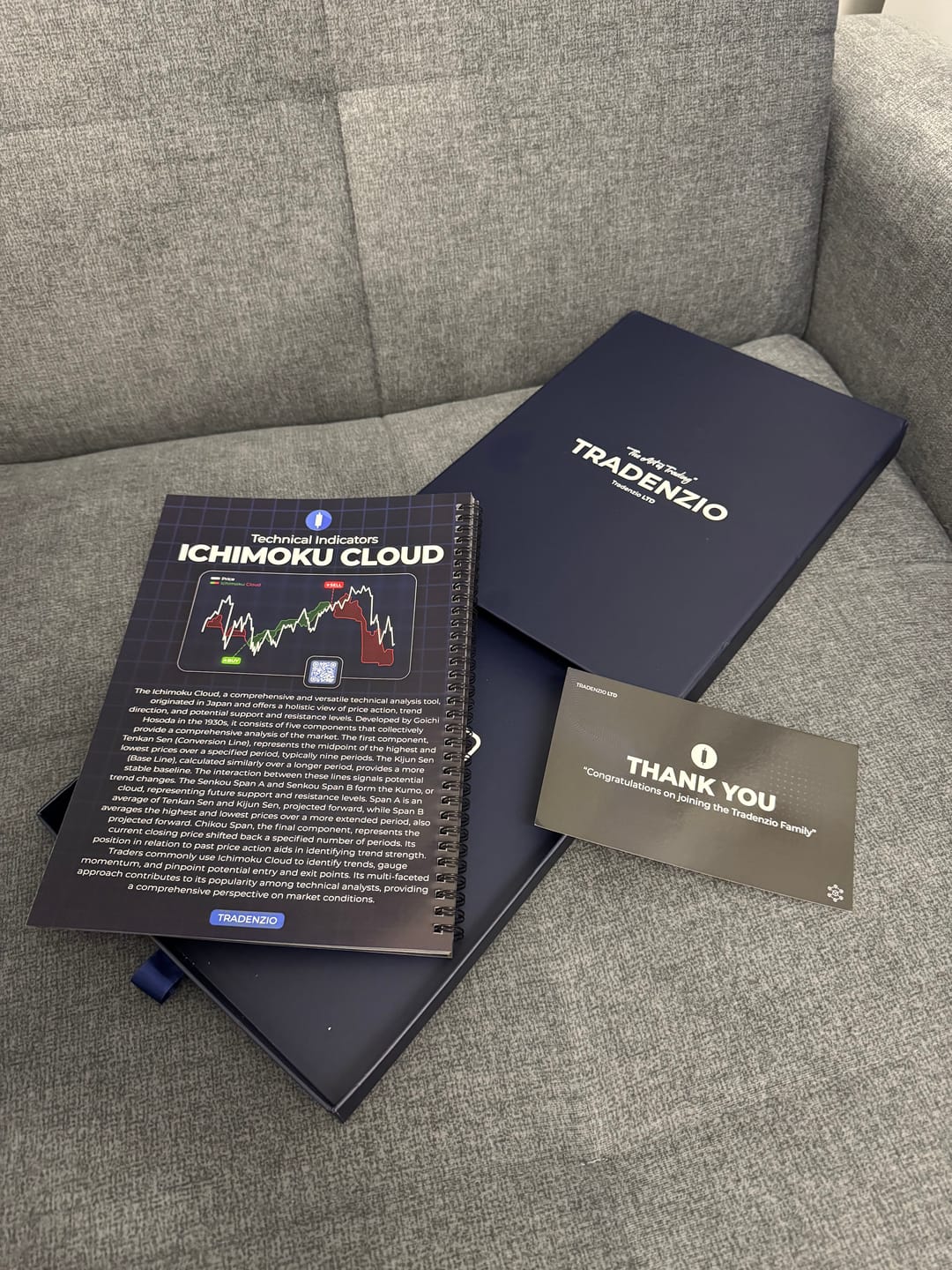 Customer photo review of The Art of Trading Physical Book