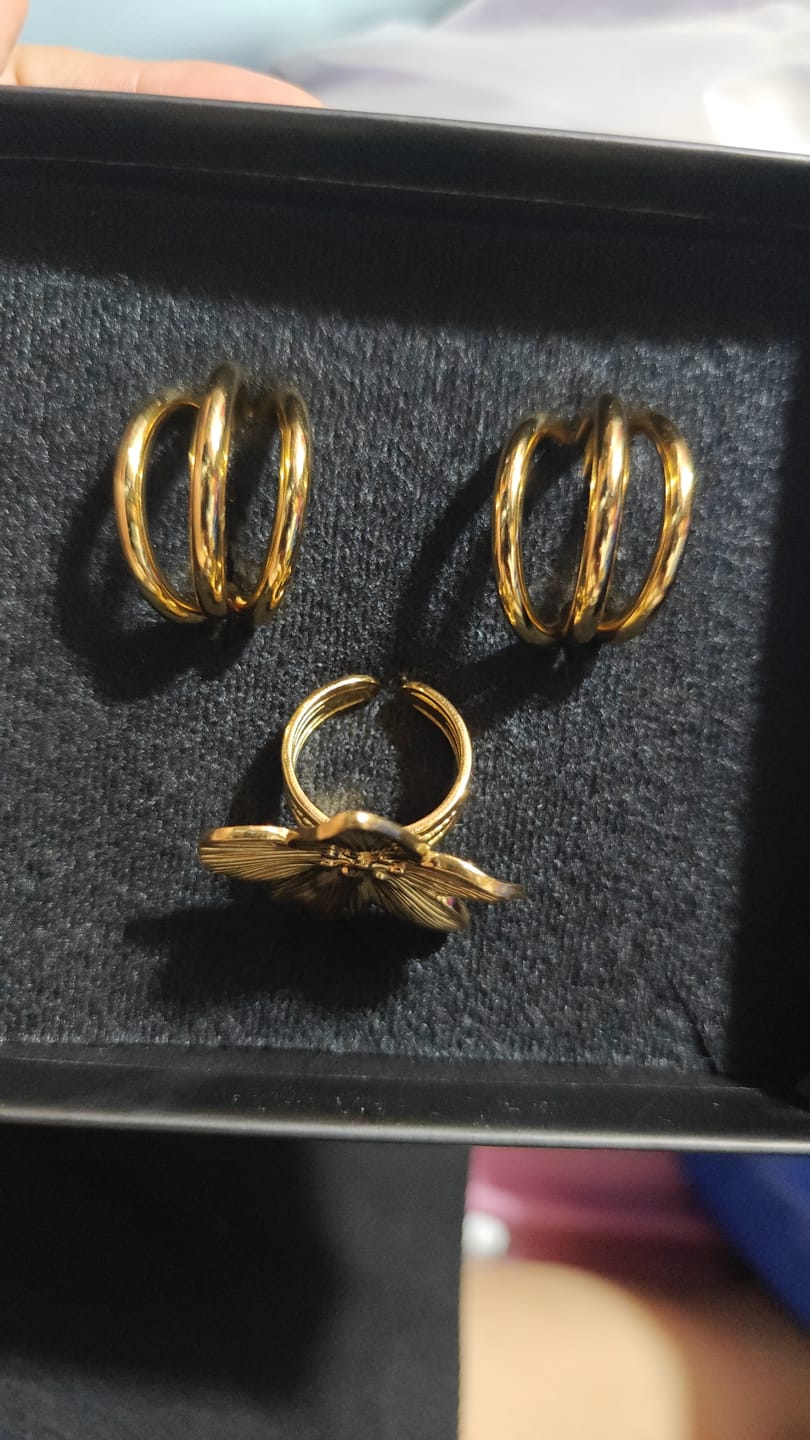 Customer photo review of Anillo Ajustable Adhara