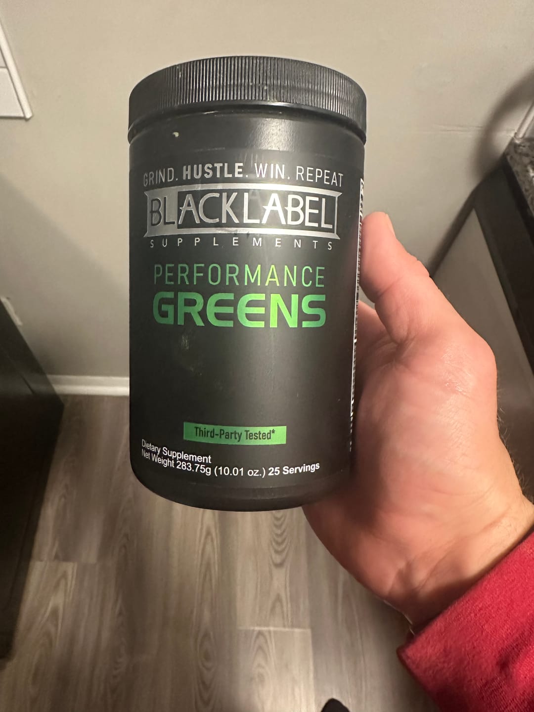 Customer photo review of PERFORMANCE GREENS