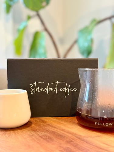 Customer photo review of Standout Competition Coffee Subscription