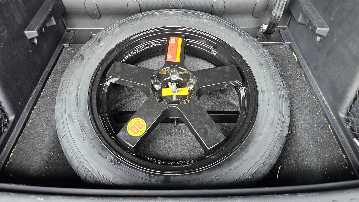 Customer photo review of BYD ATTO 3 Space Saver Spare Wheel - HUB CENTRIC - Braumach Spare Wheel Kit All Models - 2022-2026