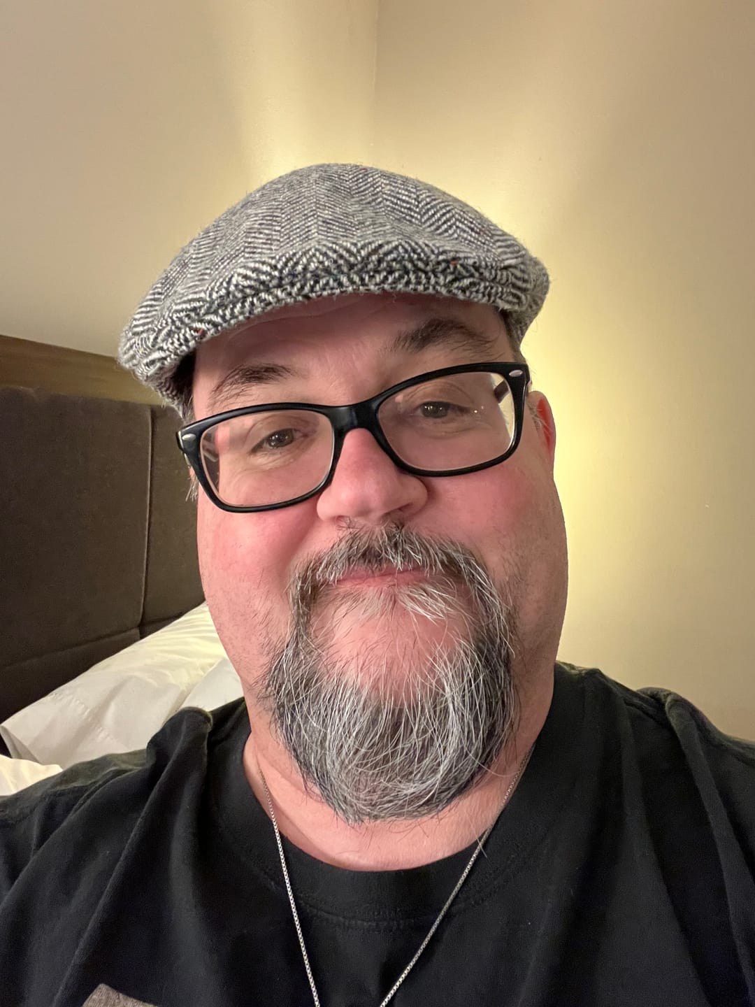 Customer photo review of Donegal Touring Cap Tweed