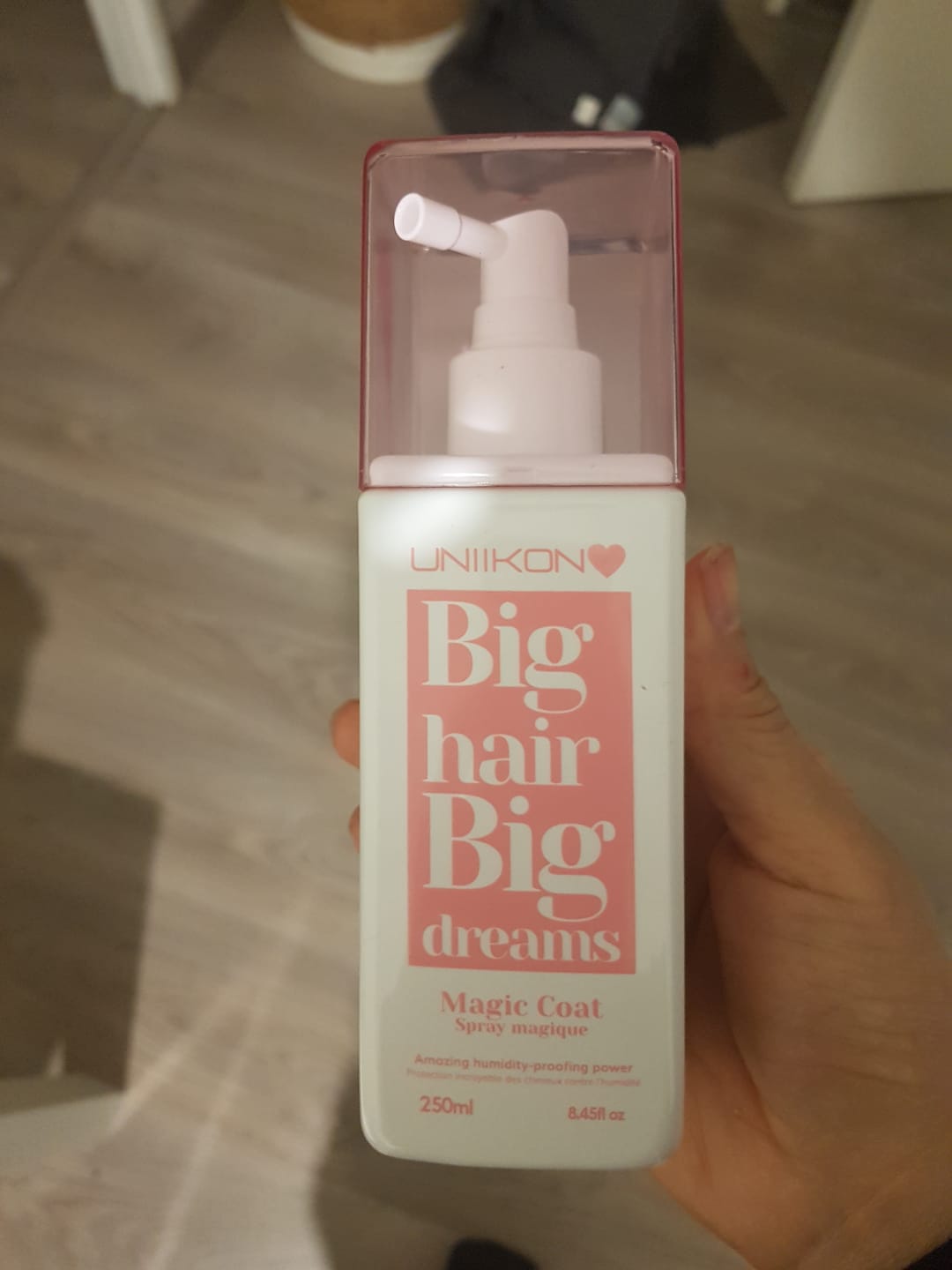 Customer photo review of Magic Coat Spray Magique 250ml