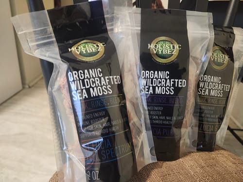Customer photo review of Raw Sea Moss Bundle