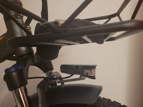 Customer photo review of Vakole Y20 Pro 20" Foldable Step-through Electric Fat Bike with 20Ah Samsung Battery Support APP