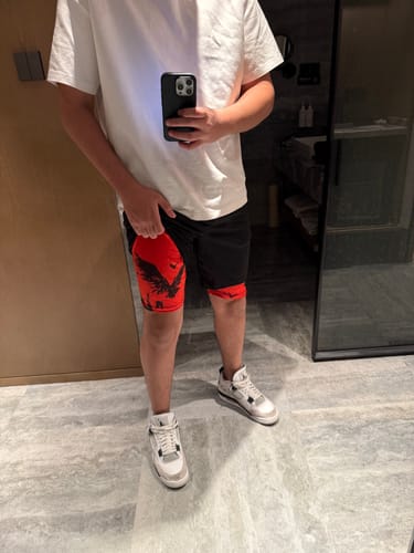 Customer photo review of Itachi Gym Shorts