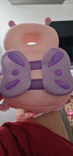 Customer photo review of Bumper Buddy Pillow