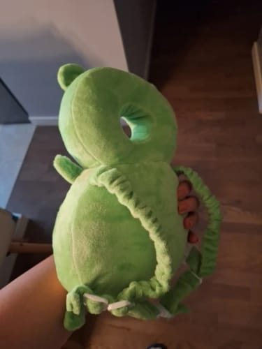 Customer photo review of Bumper Buddy Pillow